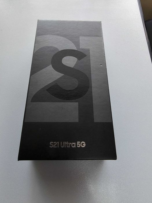 Samsung s21 Ultra 12GB/256GB  black dual sim NFC