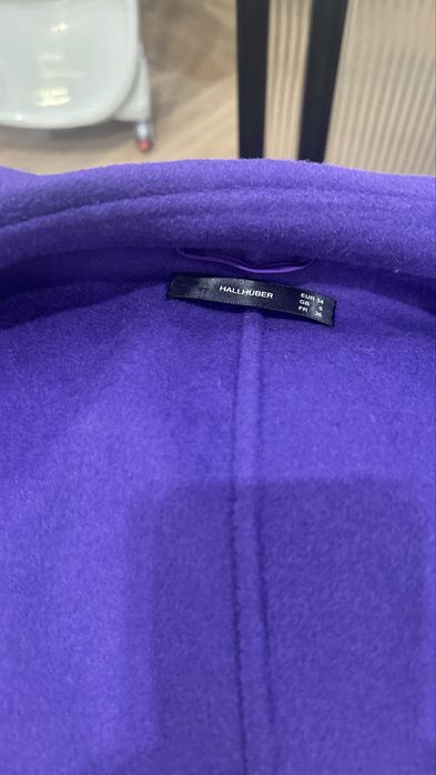 Пальто шерсть Halhuber Handmade 34