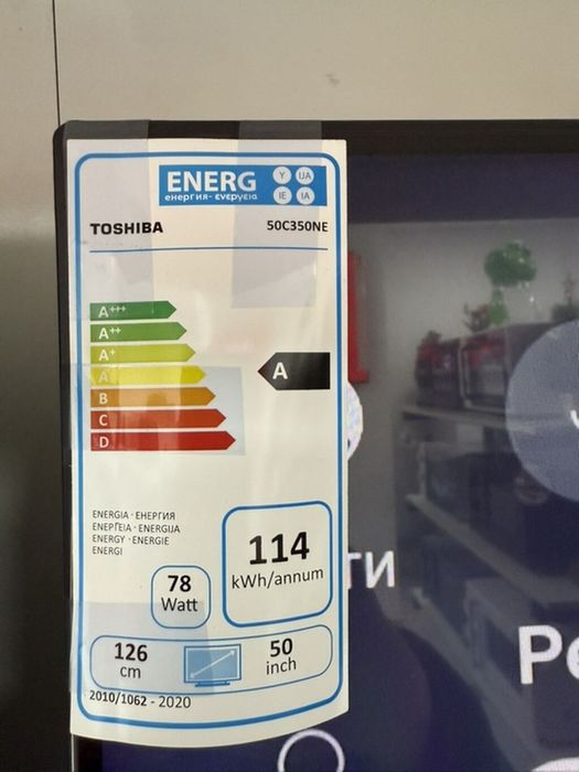Телевизор Toshiba 50" 4K Ultr HD, доставка бесплатная.