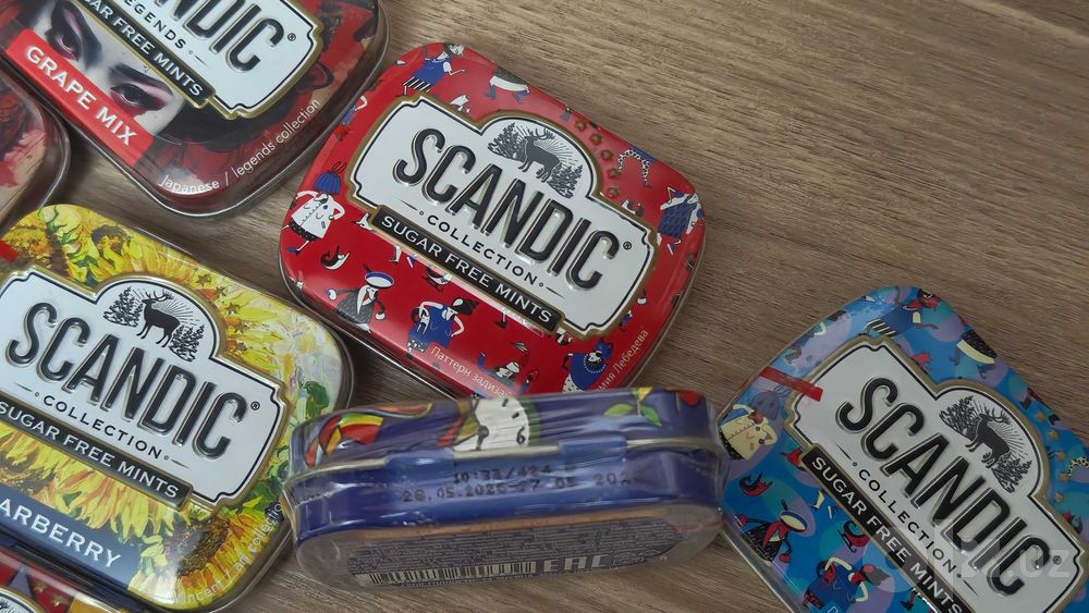 Конфеты Scandic Sugar Free Mints (Лимитированная серия)