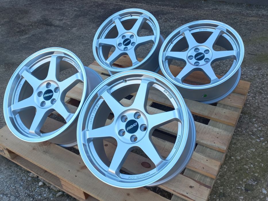 17"5х100Rays T37 Volk Racing 7.5ж ет35 Subaru Vw Golf Polo Toyota Чист