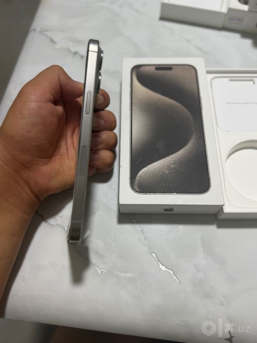 Iphone 15 Pro Max 2 imei ham otgan. Zor holatda