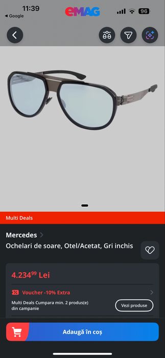 Vand ochelari de soare AMG