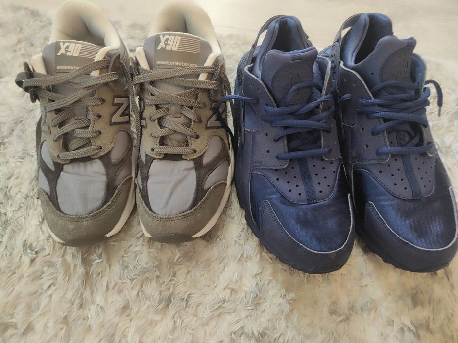 Намалям"Nike Huarache"N:41+"New Balance X-90"N:40