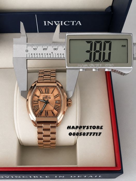 INVICTA Shadow Rose Gold Lady 38 mm, Инвикта нов дамски часовник