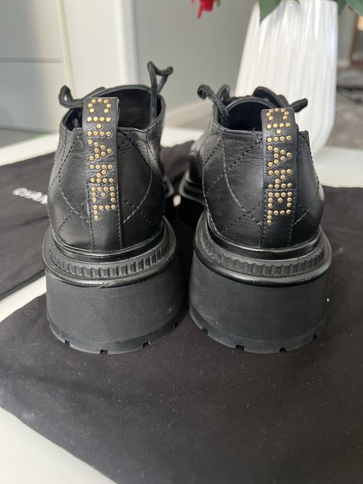 Mocasini chanel piele