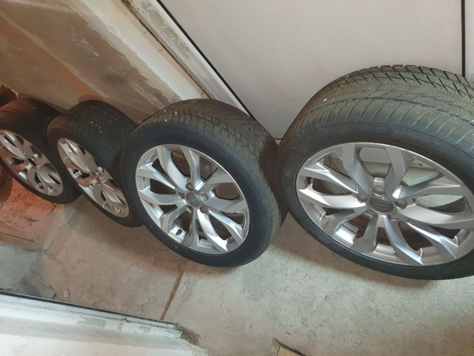 Джанти АУДИ А6  R18 + зимни гуми дот 24 24г.
