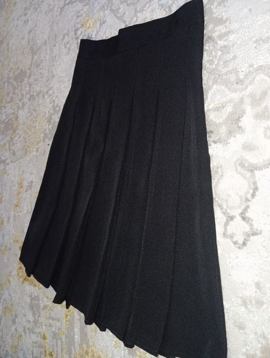 Юбка тенниска чёрная