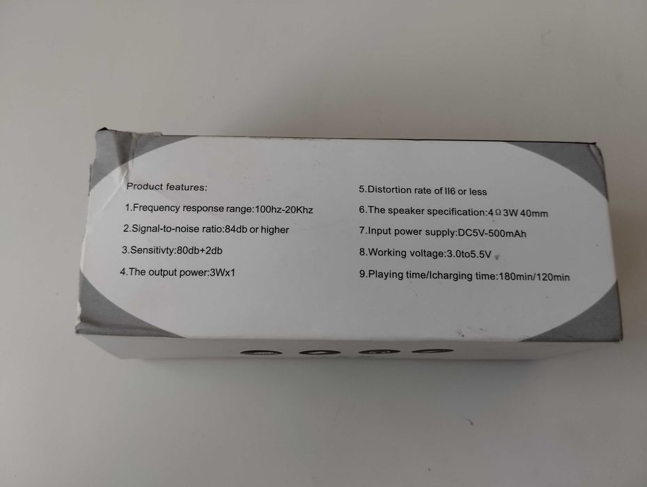 Блутут Тонколонка/Bluetooth speaker