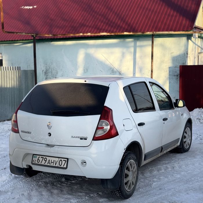 Renault Sandero 2012, учет казах