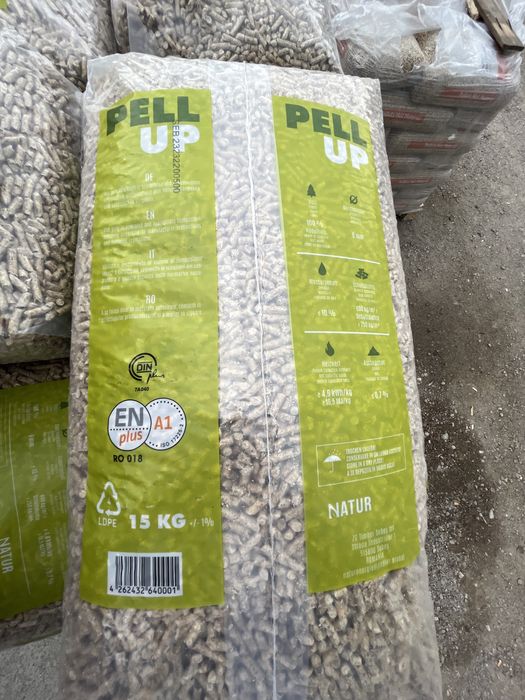 CALITATE ȘI SERIOZITATE! Peleți HSTimber sau PELLUP Premium EN plus A1