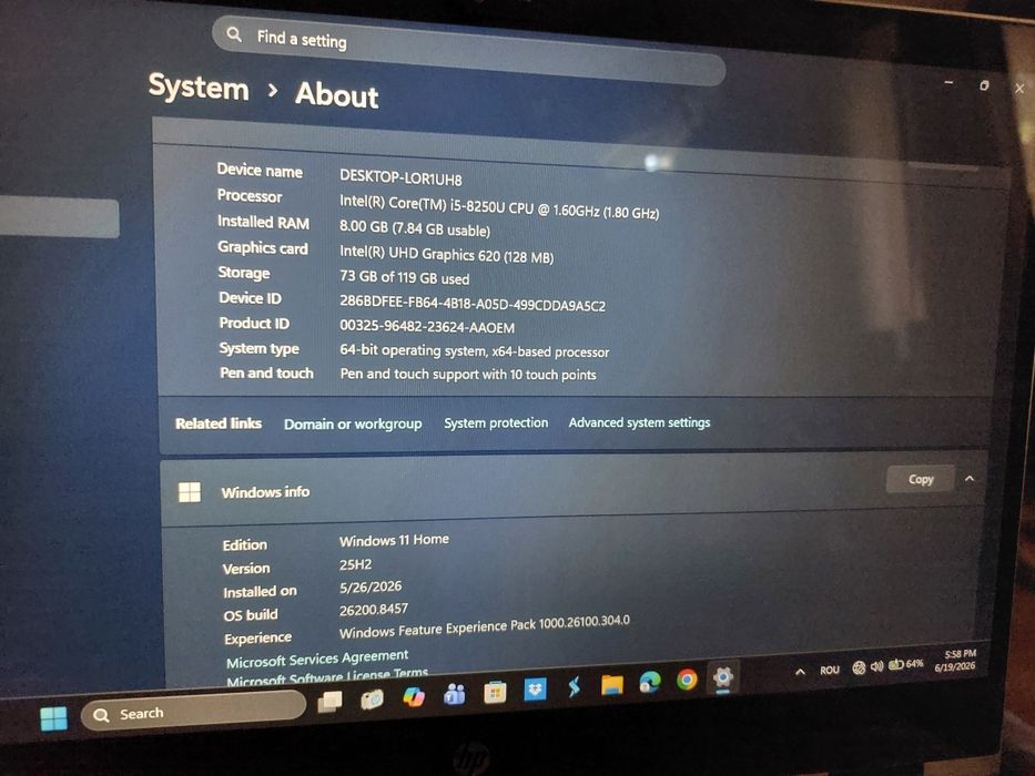 Laptop HP Pavilion x360 m
