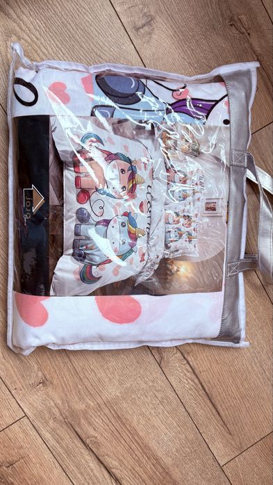 Lenjerie de pat copiii unicorn JOJO home
