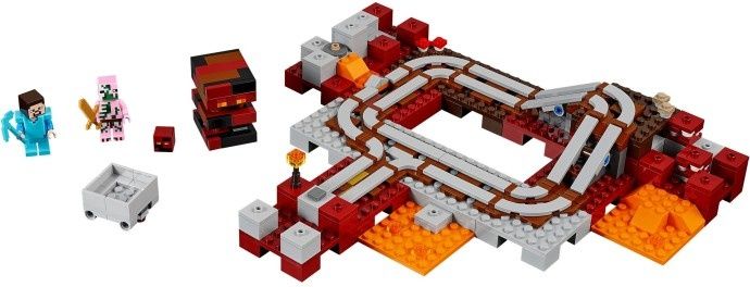 LEGO Minecraft 21130 The Nether Railway