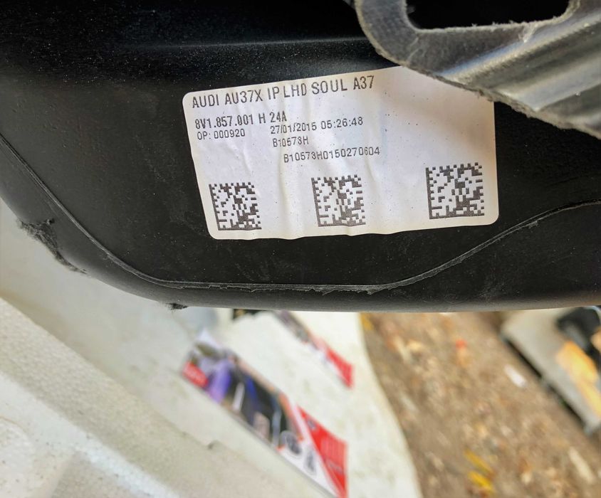 Audi A3 plansa de bord kit airbag volan pasager set centuri cortine