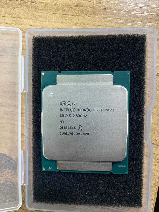 Процессор Intel Xeon E5-2670 V3, частота 2.3 ГГц, 12 ядер