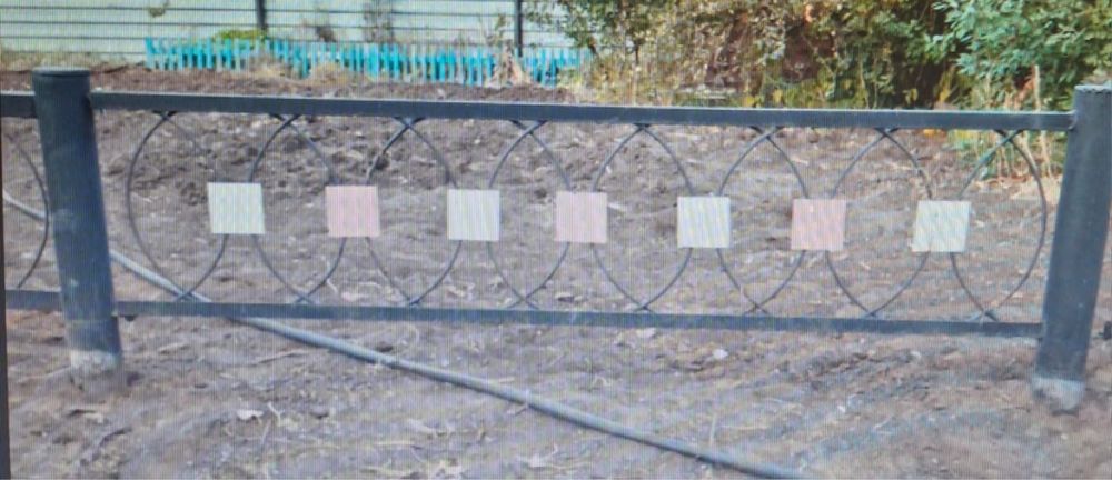 Продам железный забор