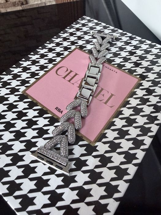 Apple Watch каишка с кристали 44/46/49мм