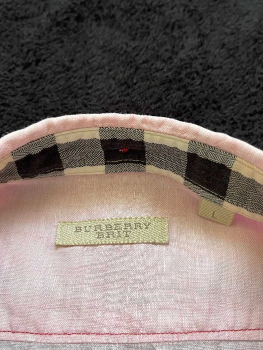 BURBERRY camasa din in, marime M