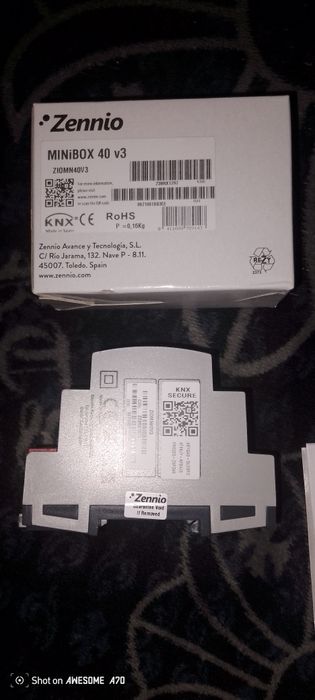 Zennio minibox 40v3
