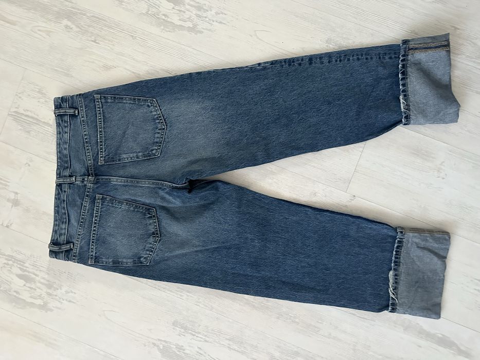 Дамски сини дънки Zara