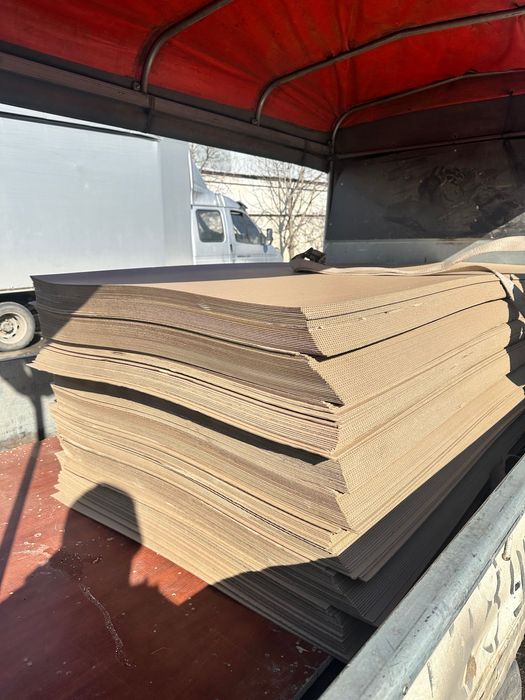 Картонные листы, листовой картон, коробка, гофрокартон