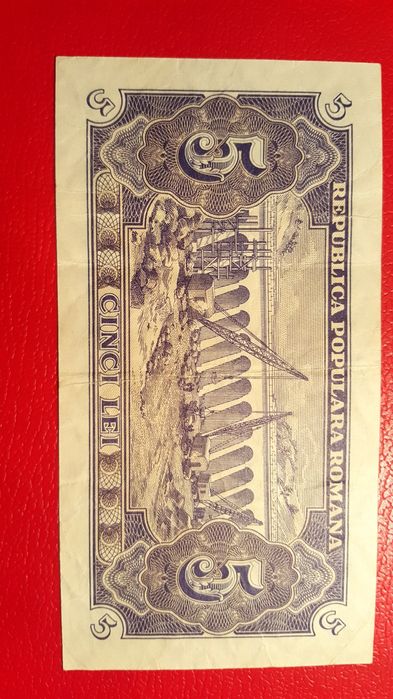Bancnota 5lei 1952!