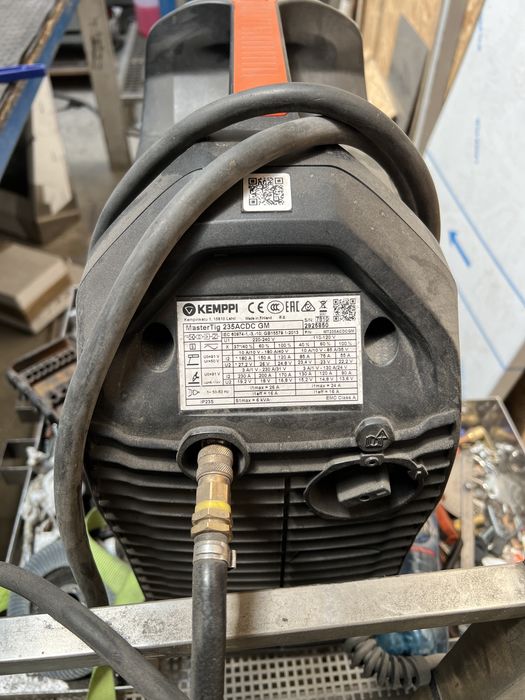 aparat sudura argon TIG Kemppi mastertig 235 acdc