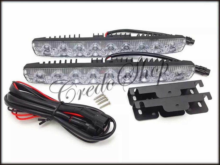 Ярки Дневни Светлини DRL 9 LED 25 сантиметра