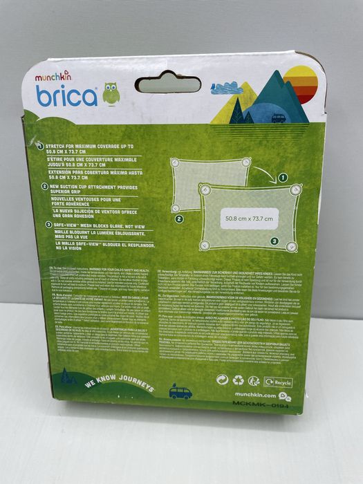 Parasolar pentru copii mici cu protectie UV, 73 x 50 cm, Munchkin