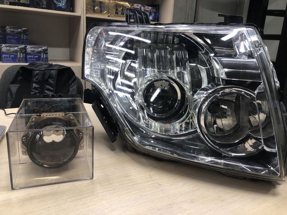 Установка Линзы Би лэд Ремонт фар