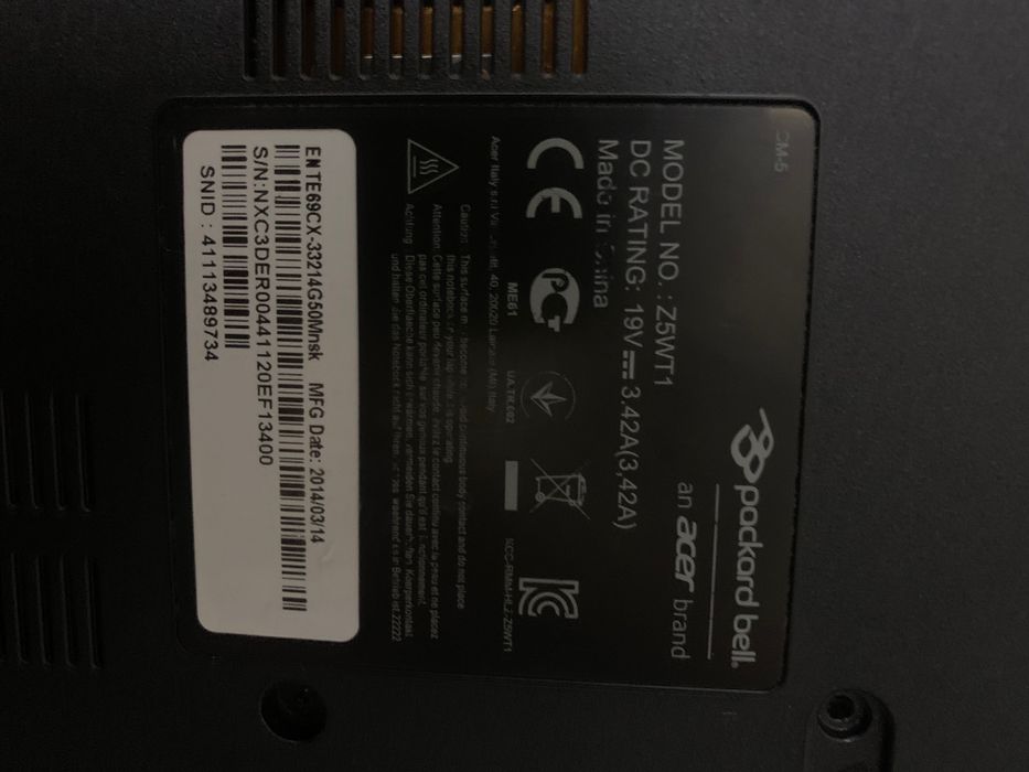 Notebook srochno sotiladi 12/1TB