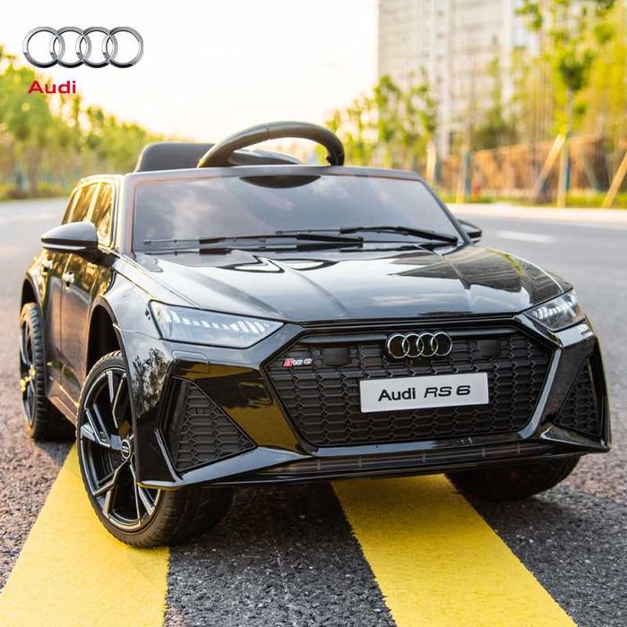 Акумулаторен джип AUDI RS 6 4X4 Licensed 12V батерия,MP3