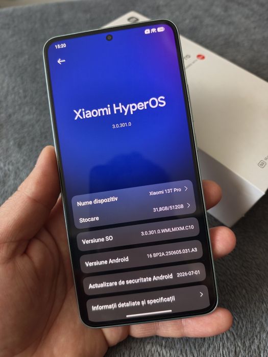 Xiaomi 13T Pro /  512  GB / schimb