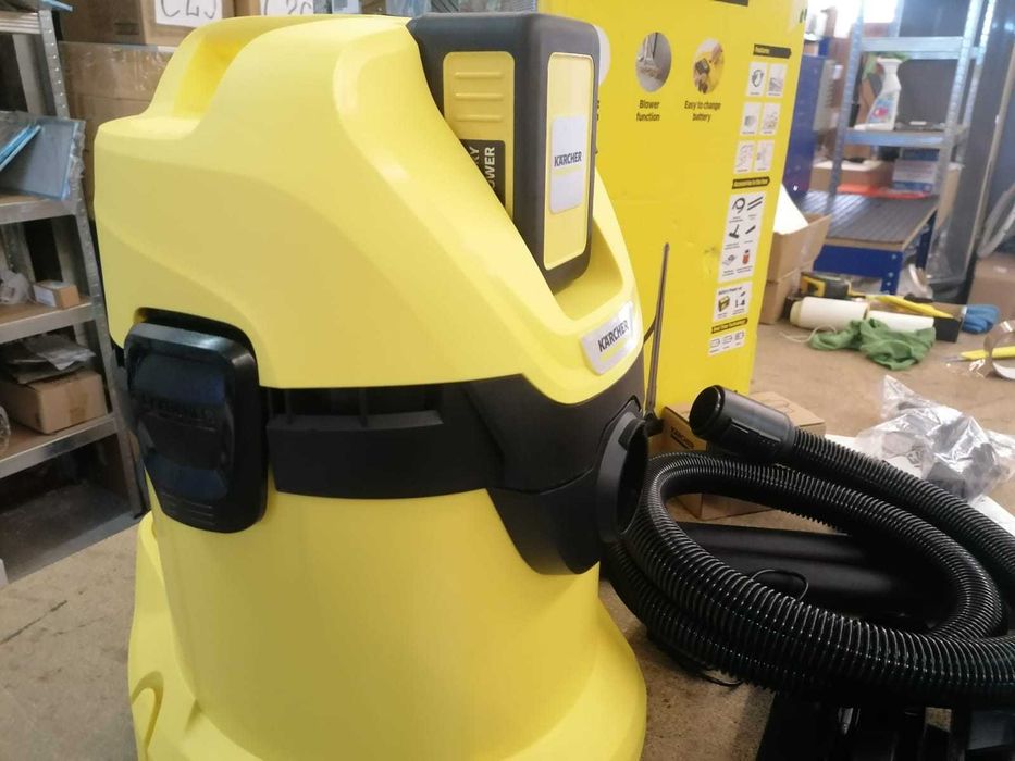 Aspirator umed/uscat Karcher WD 3 Battery, 300W, 36V, 2.5Ah, 17l