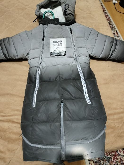 Продам комбинезон трансформер 2в1: конверт , комбинезон.