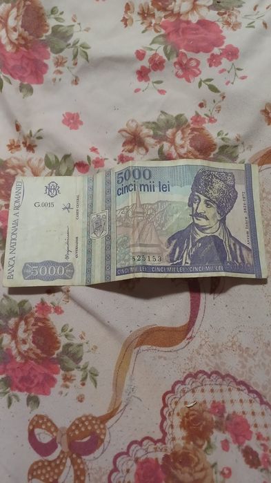 Bancnota 5000 lei Avram Iancu