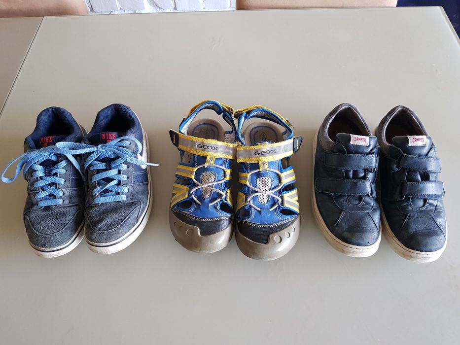 Сандали, обувки, маратонки Geox Addidas Camper Nike 34,35