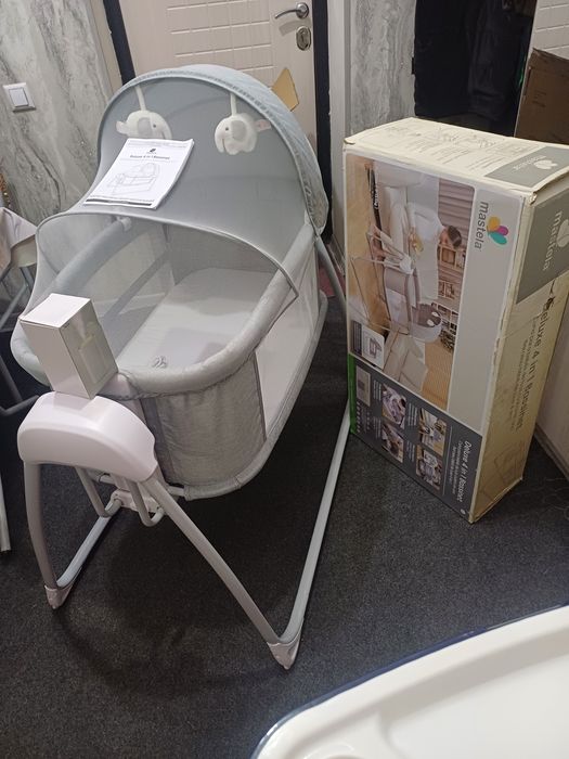 Продаётся электронная люлька кровать манеж 4в1 новый