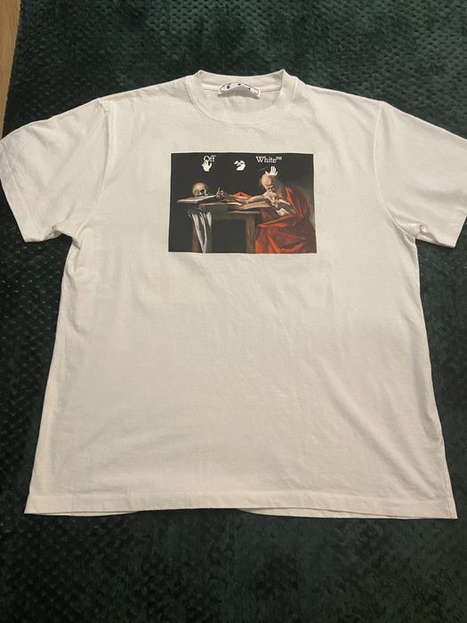 Tricou off-white caravaggio