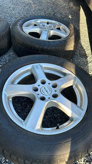 Лети джанти със зимни гуми 16"5x112 за VW и други.