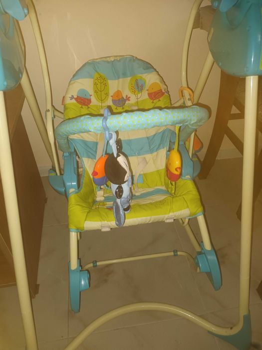 Fisher-Price - Люлка, шезлонг, столче Deluxe 3 в 1