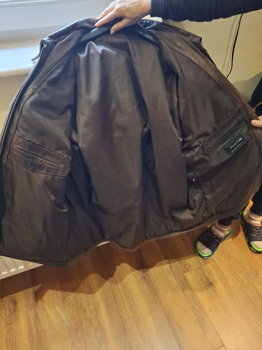 Geaca piele vițel masura XXL