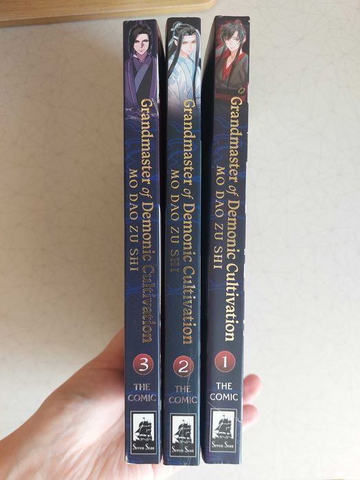 Grandmaster of Demonic Cultivation The Comic Vol. 1-3 /danmei/