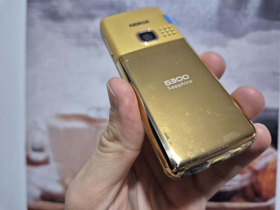 Nokia 6300  Sapphire Gold - ca nou!