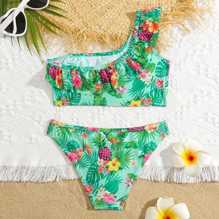 Новый купальник для девочек 7-10 лет