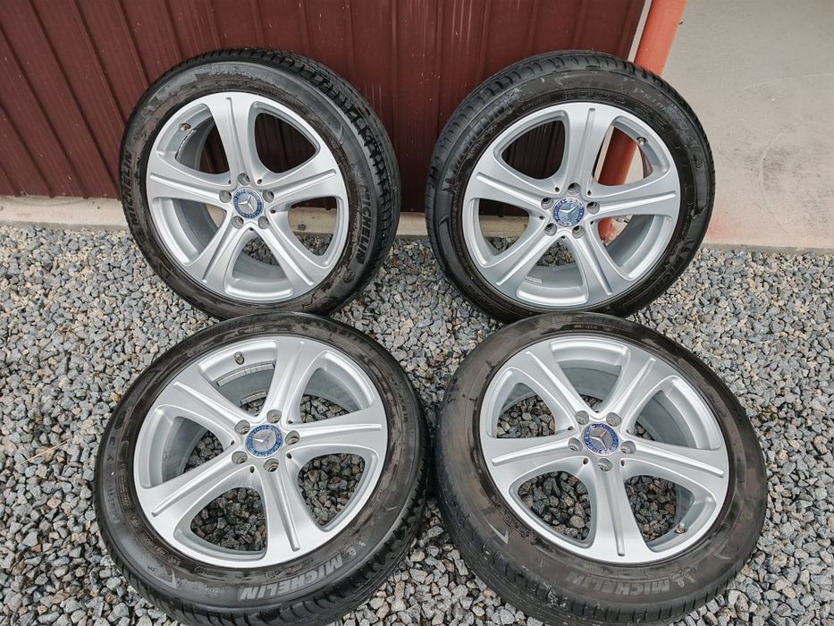Jante originale Mercedes E class 245 45R18 Michelin Vară