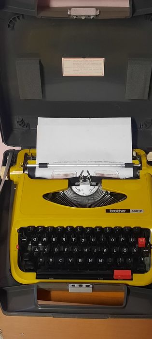 Mașină de scris Prasident super de luxe impecabilă