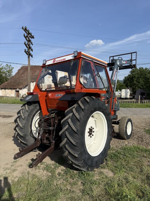 Vand sau schimb tractor Fiat Agri 70-90 cu incarcator frontal