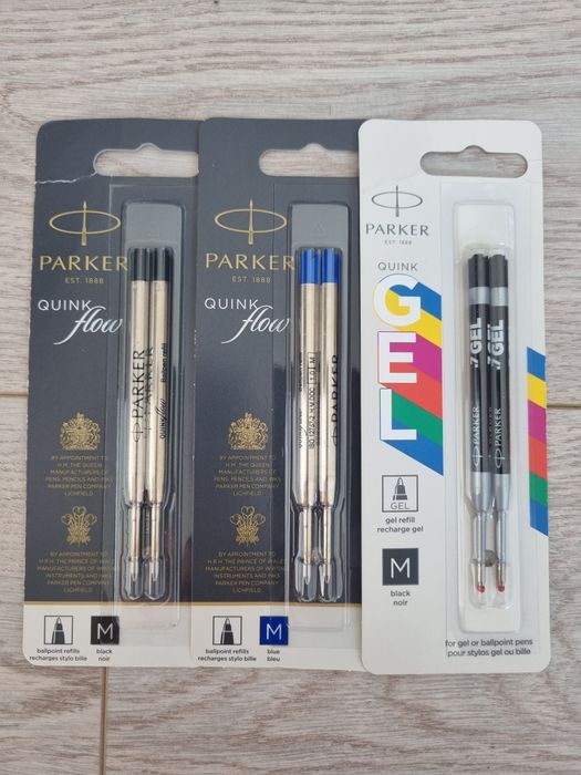 Stilou,pixuri,rezerve Parker și Pilot